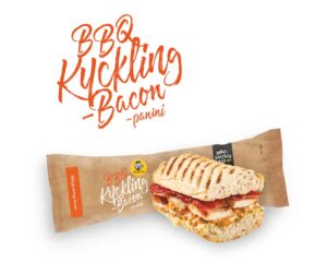 BBQ kyckling bacon 235 g/st