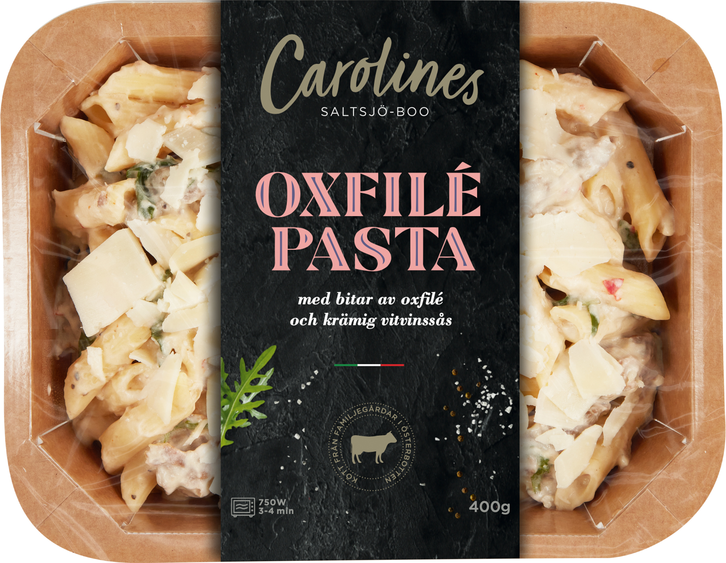 Oxfilé pasta - Carolines Kök