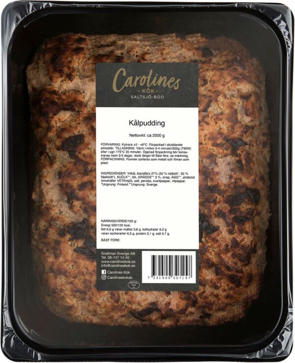 Kålpudding 2,5 kg
