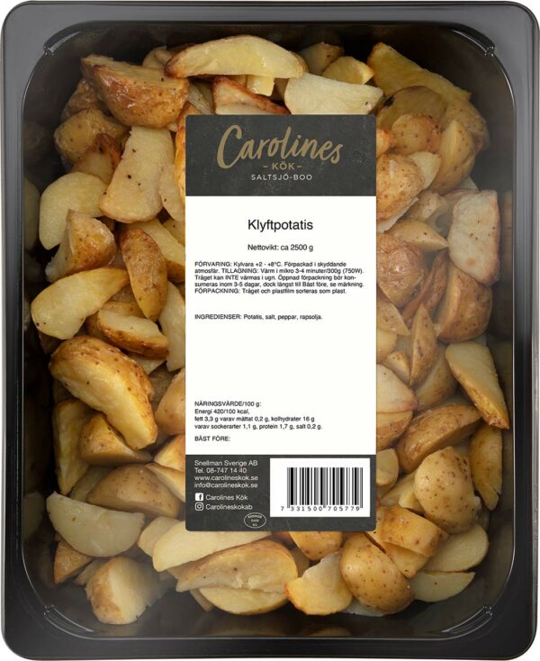 Klyftpotatis 2,5 kg