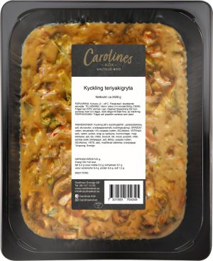 Kyckling teryiakigryta 2,5 kg